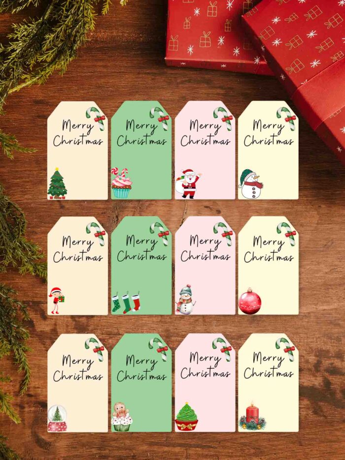 christmas gift tag